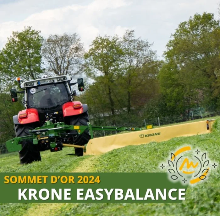 EASYBALANCE - L’unique système d’équilibrage automatique sur faucheuse de grande largeur